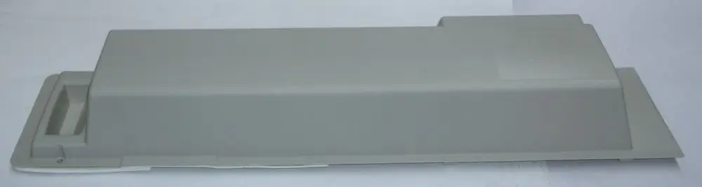 Graue Abdeckung für das Stop-Ventil, passend für Daikin Altherma H Hybrid. Die Abdeckung hat eine flache Form und ist einfach gestaltet.